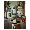 Открытый книжный шкаф - BILLY IKEA/БИЛЛИ ИКЕА, 28х80х202 см, белый (изображение №6)