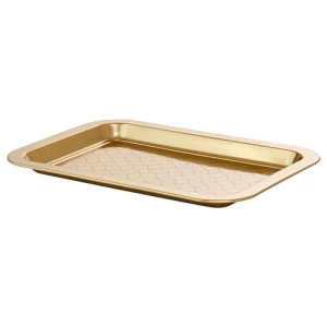 Поднос - IKEA GOKVALLA/GOKVÄLLÅ, 46x34 см, золотистый ИКЕА