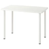Письменный стол - IKEA LINNMON/ADILS, 100x60 см, белый, ЛИННМОН/АДИЛЬС ИКЕА