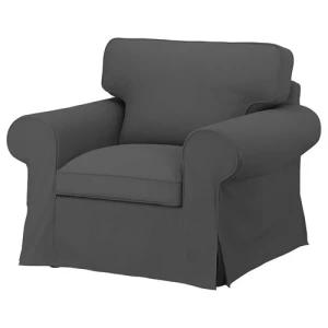 Чехол на кресло - IKEA EKTORP, серый, ЭКТОРП ИКЕА