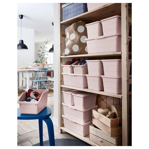Коробка - SOCKERBIT  IKEA/ СОККЕРБИТ ИКЕА,  розовый (изображение №2)