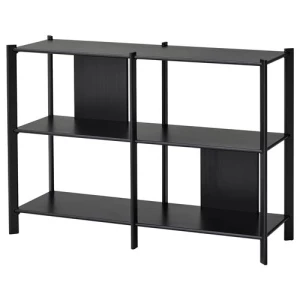 Стеллаж - IKEA JÄTTESTA/JATTESTA, 120х40х85 см, черный, ЙЕТТЕСТА ИКЕА
