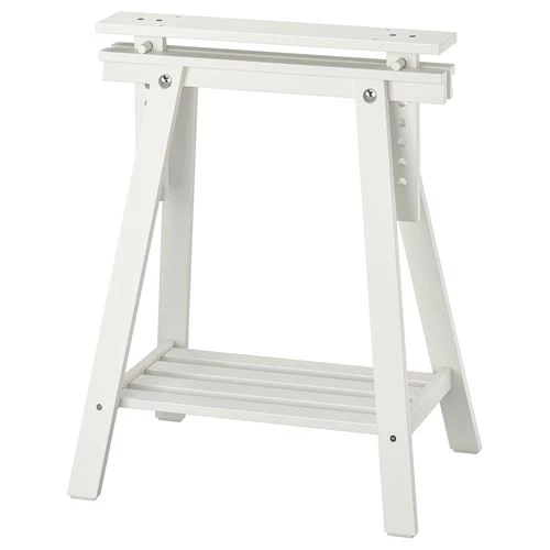 Письменный стол - IKEA LAGKAPTEN/MITTBACK, 140х60 см, белый/темно-серый, ЛАГКАПТЕН/МИТТБАКК ИКЕА (изображение №3)
