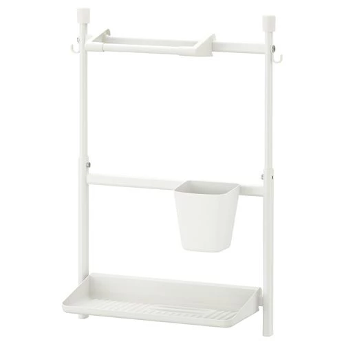 Кухонный органайзер - IKEA SUNNERSTA, 45.7х45-65 см, белый, СУННЕРСТА ИКЕА (изображение №1)