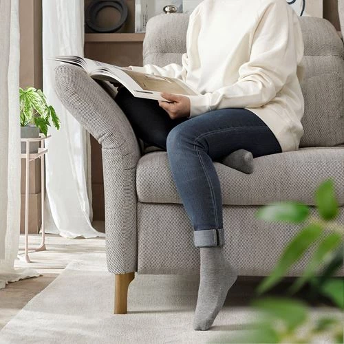 Диван 3-местный - IKEA FAMMARP, 108x109x274см, серый/бежевый, ФАММАРП ИКЕА (изображение №9)