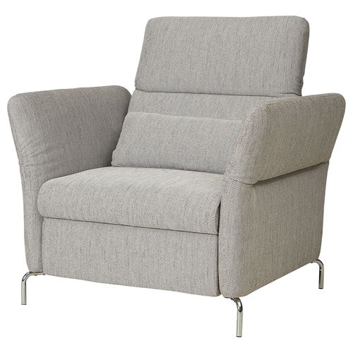 Классическле кресло - FAMMARP IKEA/  ФАММАРП ИКЕА, 128х108 см, светло- серый