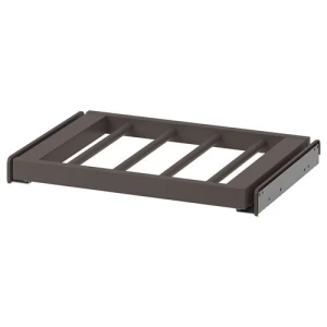 Выдвижная вешалка для брюк - IKEA KOMPLEMENT, 50x35 см, темно-серый КОМПЛИМЕНТ ИКЕА