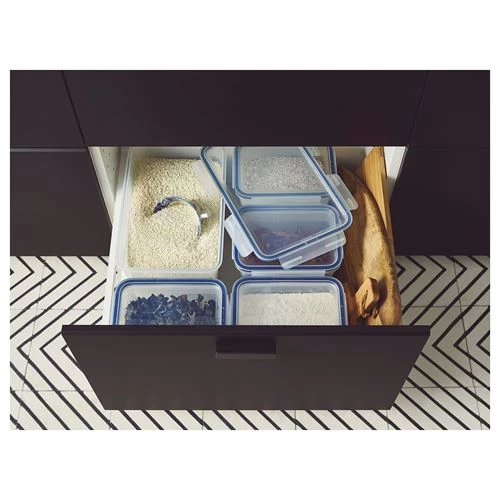 IKEA 365+ пластиковый пищевой контейнер с крышкой ИКЕА (изображение №3)