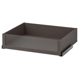 Ящик с фронтальной панелью - IKEA KOMPLEMENT, 75x58 см, темно-серый КОМПЛИМЕНТ ИКЕА