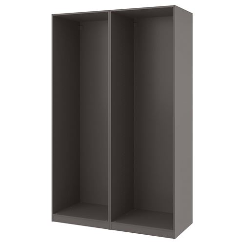 Каркас гардероба - IKEA PAX, 150x58x236 см, темно-серый ПАКС ИКЕА