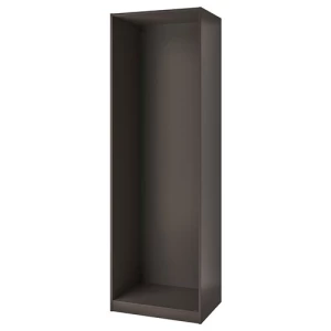 Каркас гардероба - IKEA PAX, 75x58x236 см, темно-серый ПАКС ИКЕА