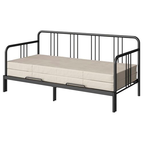 Кушетка - FYRESDAL/VANNAREID IKEA/ ФИРЕСДАЛЬ/ ВАННАРЕИД ИКЕА,  80x200 см, черный