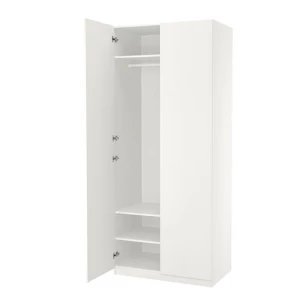 Гардероб - IKEA PAX/FORSAND/ПАКС/ФОРСАНД ИКЕА, 100x60x236 см, белый