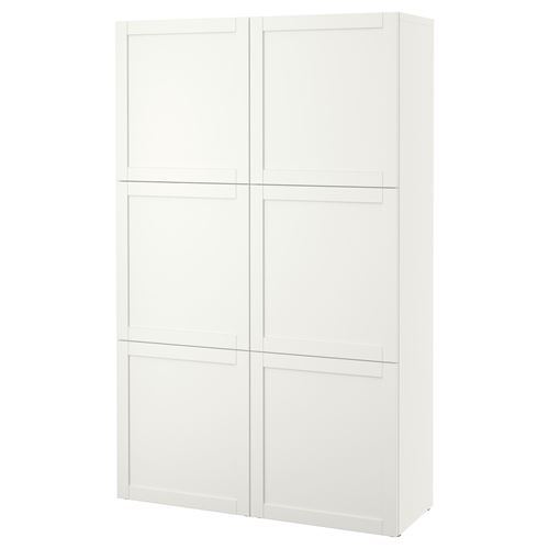 Комбинация для хранения - IKEA BESTÅ/BESTAБеста/Бесто ИКЕА, 120x40x192 см, белый,