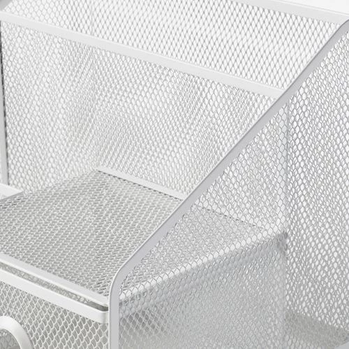 Настольный органайзер - IKEA DRÖNJÖNS/DRONJONS, 25x20 см, белый, ДРЁНЙОНС ИКЕА (изображение №5)
