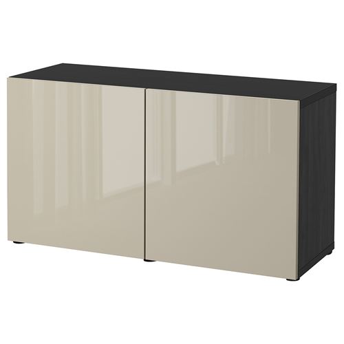 Комбинация для хранения - IKEA BESTÅ/BESTA/ Беста/Бесто ИКЕА, 120x42x65 см, серый,