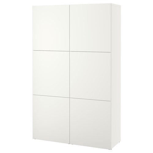 Комбинация для хранения - IKEA BESTÅ/BESTA /Беста/Бесто ИКЕА, 120x40x192 см, белый,