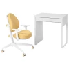 Детский стол и стул - IKEA MICKE/GUNRIK, белый, Микке/Гунрик ИКЕА