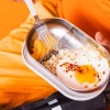 HALVVARM ХАЛЬВВАРМ Контейнер с крышкой и разделителем ИКЕА (изображение №12)