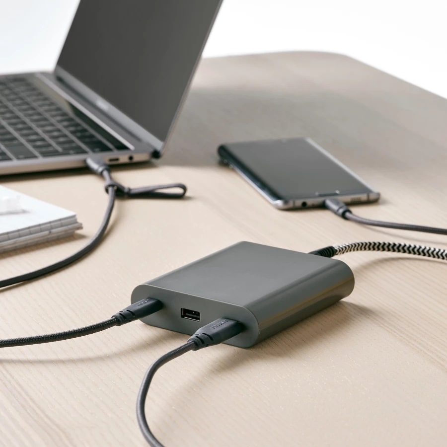 ÅSKSTORM ОСКСТОРМ Зарядное устройство USB 40 Вт ИКЕА (изображение №2)