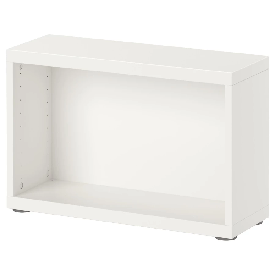 Каркас - IKEA BESTÅ/BESTA/БЕСТА/БЕСТО ИКЕА, 60x20x38 см, белый (изображение №1)