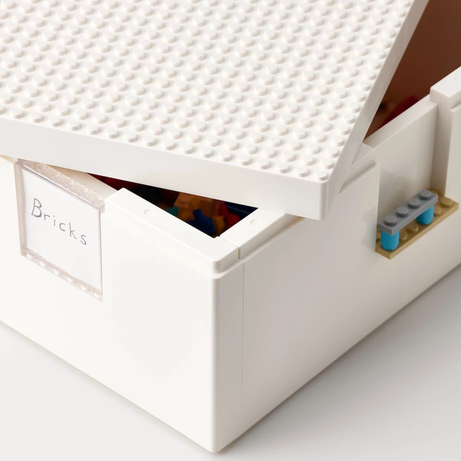 BYGGLEK БЮГГЛЕК LEGO® контейнер с крышкой (изображение №4)