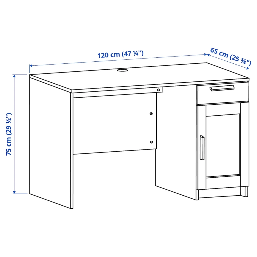 Ikea brimnes стол письменный