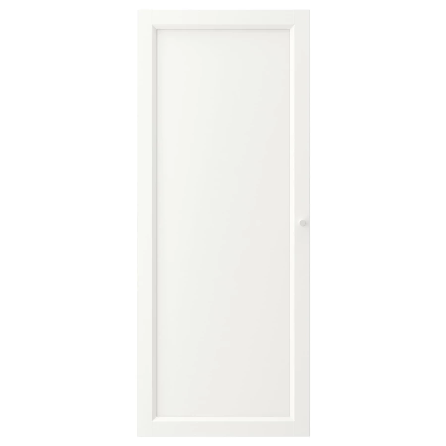 Дверца книжного шкафа - OXBERG IKEA/ ОКСБЕРГ ИКЕА, 40х97 см,  белый. Товар уцененный (изображение №1)