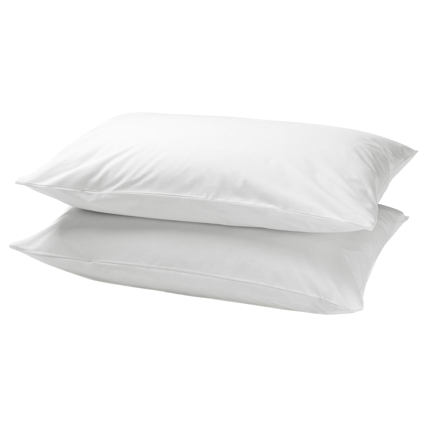 Наволочка - 2 шт, хлопок 100% - аналог IKEA DVALA, 50x70, белый