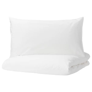 Пододеяльник и 2 наволочки - аналог IKEA DVALA, 200х200, 50х70, белый