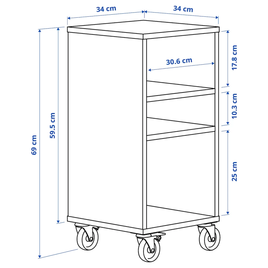 тумба на колесиках ikea