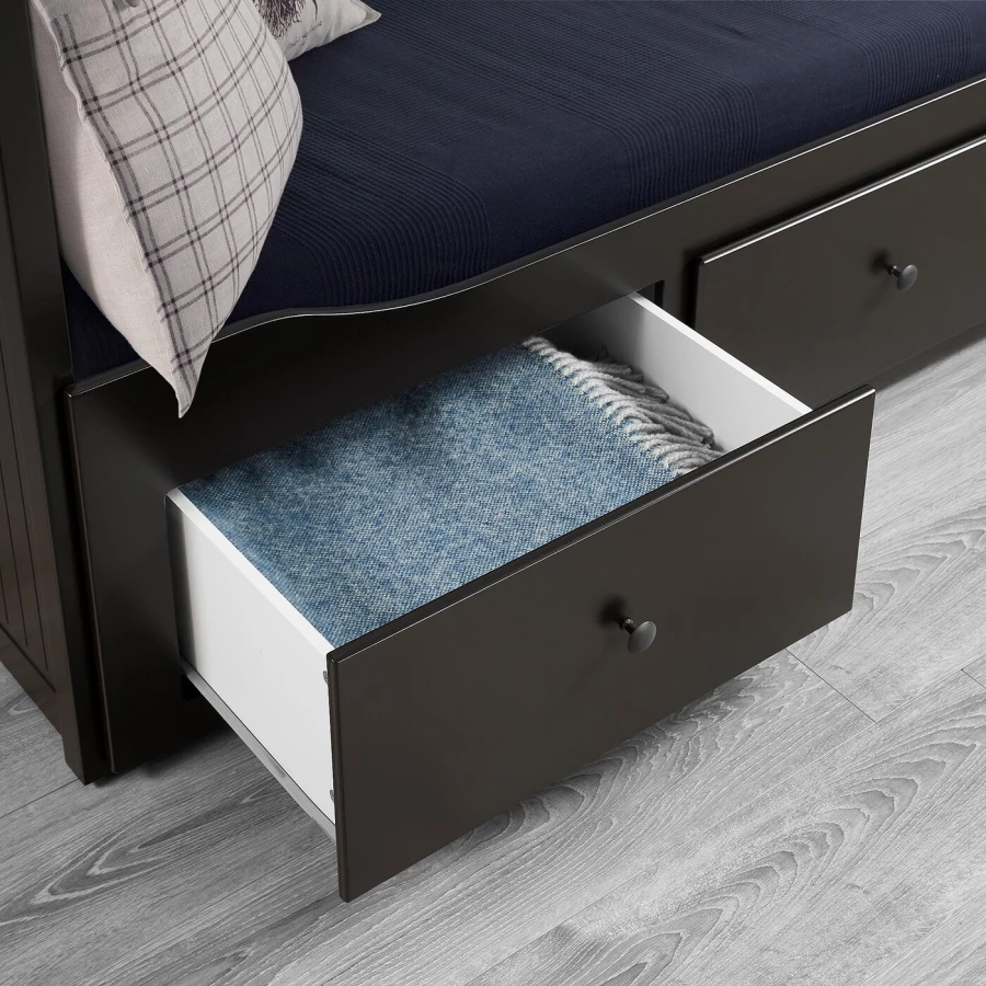 hemnes хемнэс кушетка с 2 матрасами