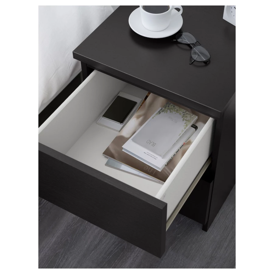 MALM МАЛЬМ Комод с 2 ящиками ИКЕА (изображение №3)