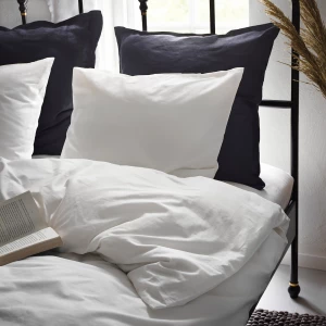 Пододеяльник и 2 наволочки - аналог IKEA DVALA, 200х200, 50х70, белый
