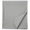 Простыня, хлопок 100% - аналог IKEA DVALA, 150x260 см, серый (изображение №1)