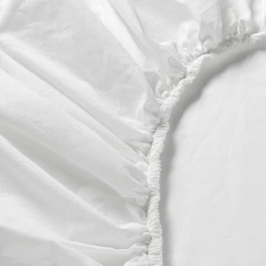Простыня натяжная - аналог IKEA DVALA, 160х200, белый