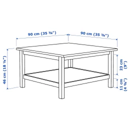 HEMNES ХЕМНЭС Журнальный стол