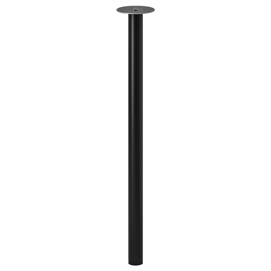Ножка для стола - IKEA ADILS, 70 см, черный, АДИЛЬС ИКЕА (изображение №1)