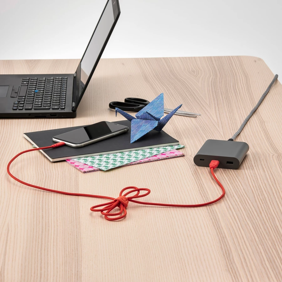 ÅSKSTORM ОСКСТОРМ Зарядное устройство USB 40 Вт ИКЕА (изображение №3)