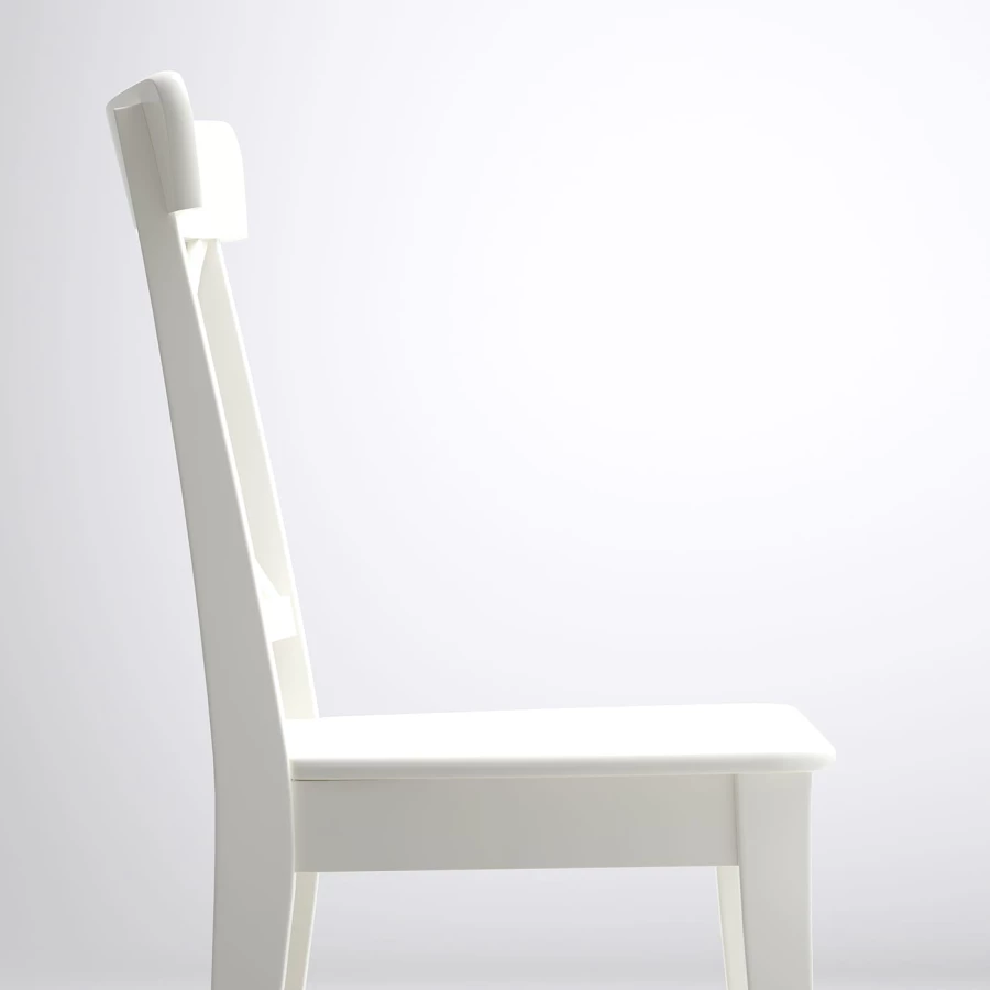 Стул  - аналог IKEA INGOLF, белый ИКЕА (изображение №2)
