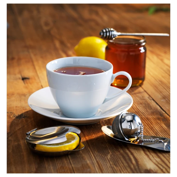 VÄRDERA ВЭРДЕРА Чашка чайная с блюдцем (изображение №3)