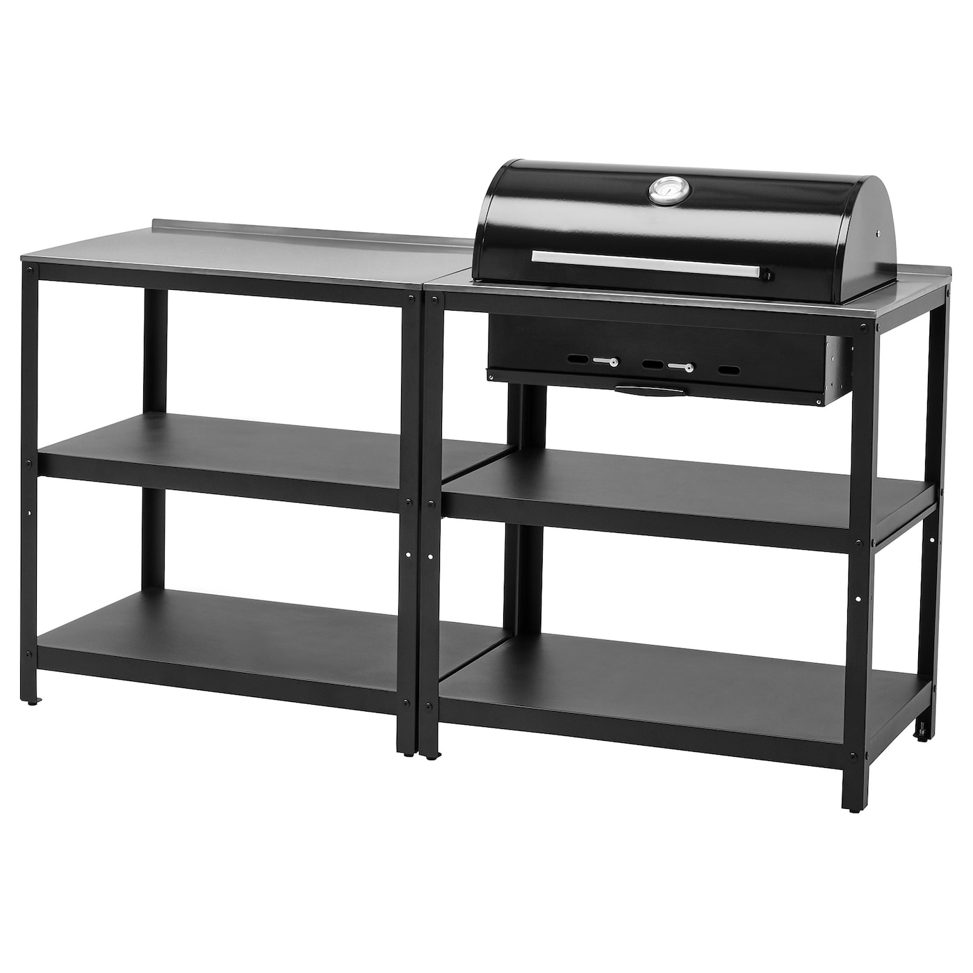 GRILLSKÄR ГРИЛЛЬСКЭР Кухня с угольным грилем ИКЕА