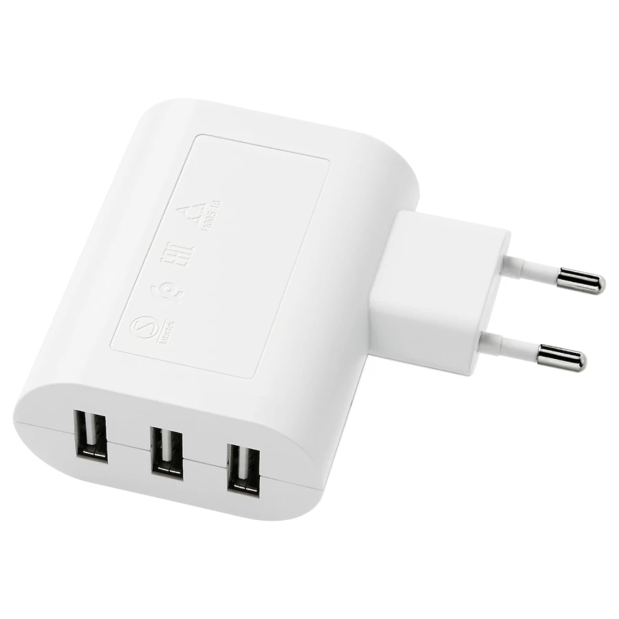 KOPPLA КОПЛА Зарядное устройство/3 USB-порта ИКЕА (изображение №1)