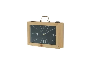 Второе фото. Часы настольные Case дерево