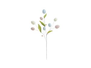 Ветка искусственная Пасхальная розовый