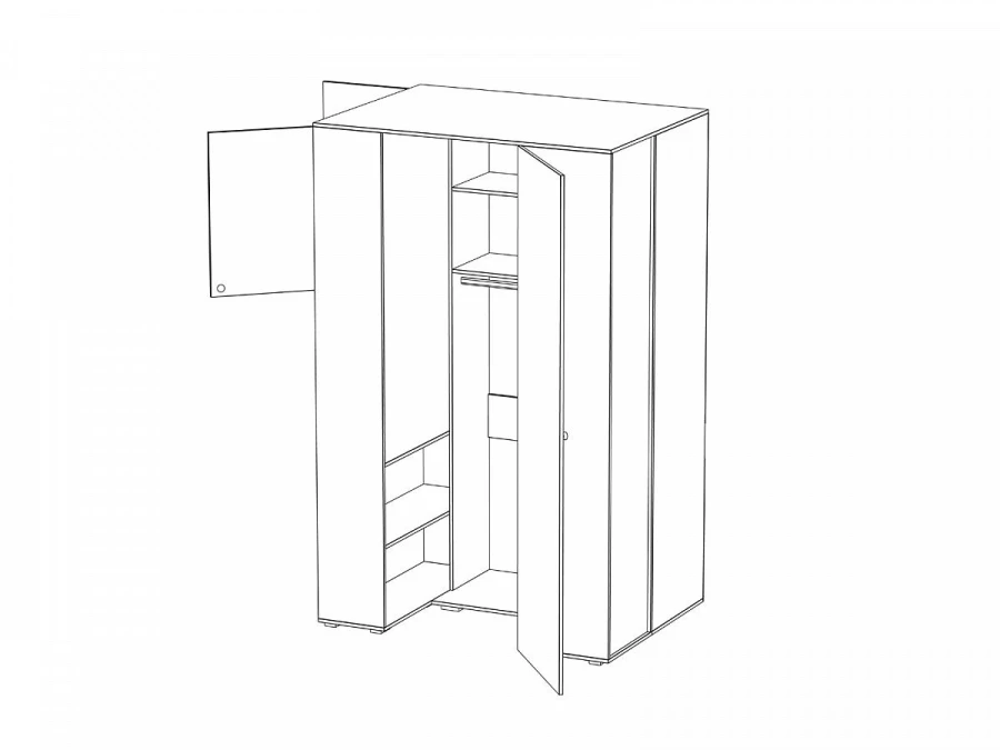 Шкаф-гардероб Play (изображение №4)