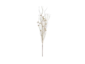 Ветка декоративная с бусинками
