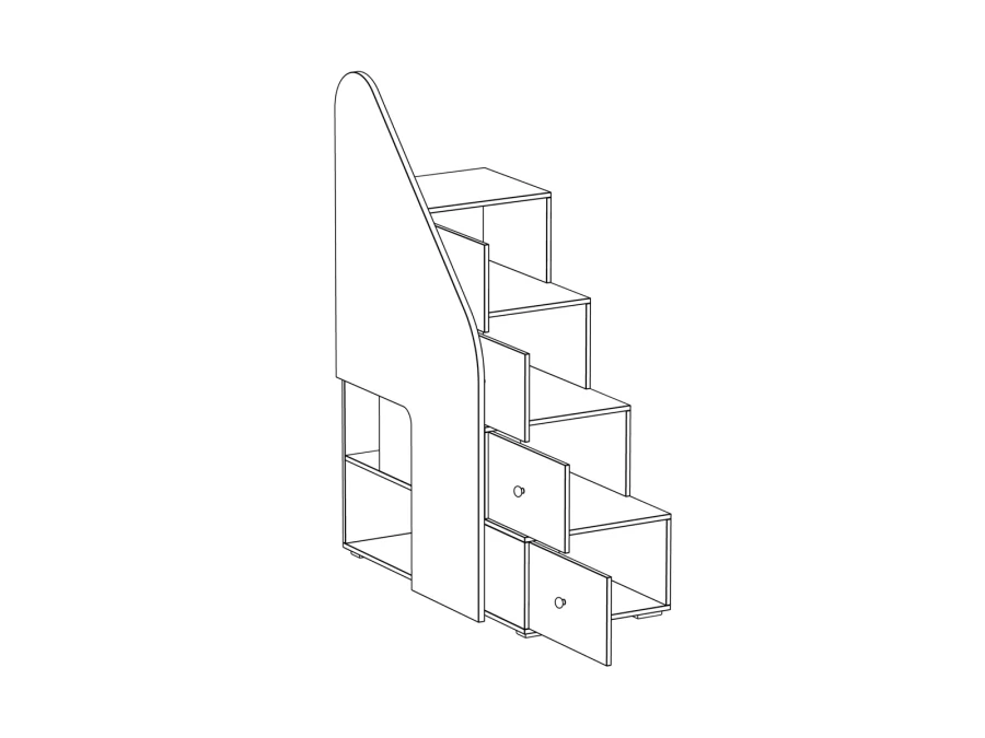 Лестница с ограждением Play (изображение №3)