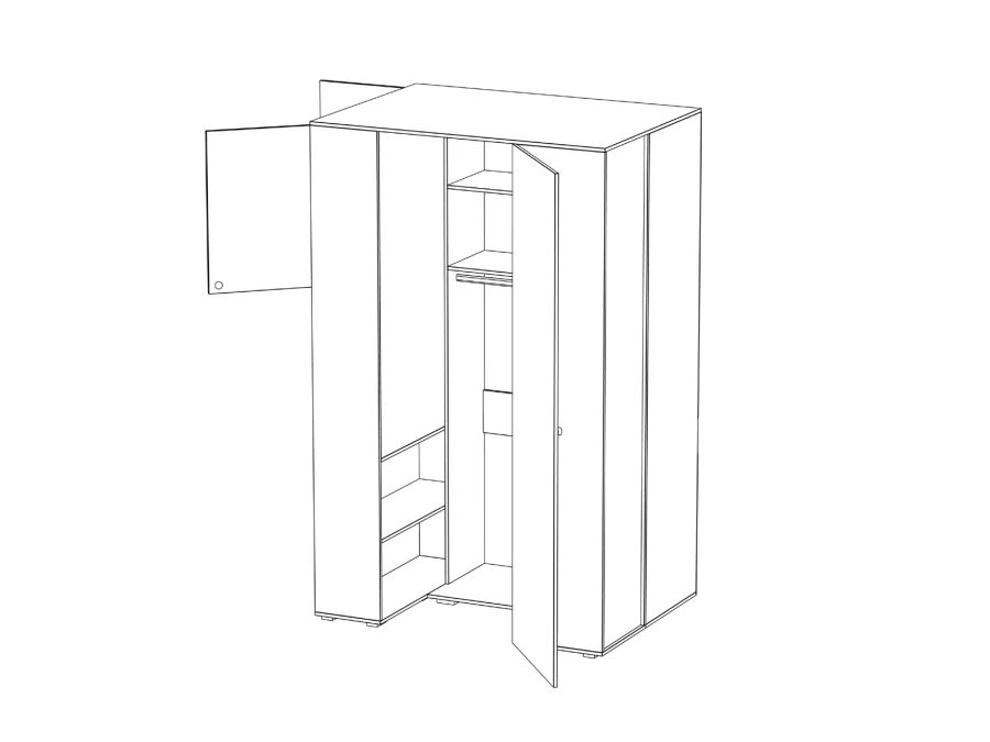 Шкаф-гардероб Play (изображение №4)