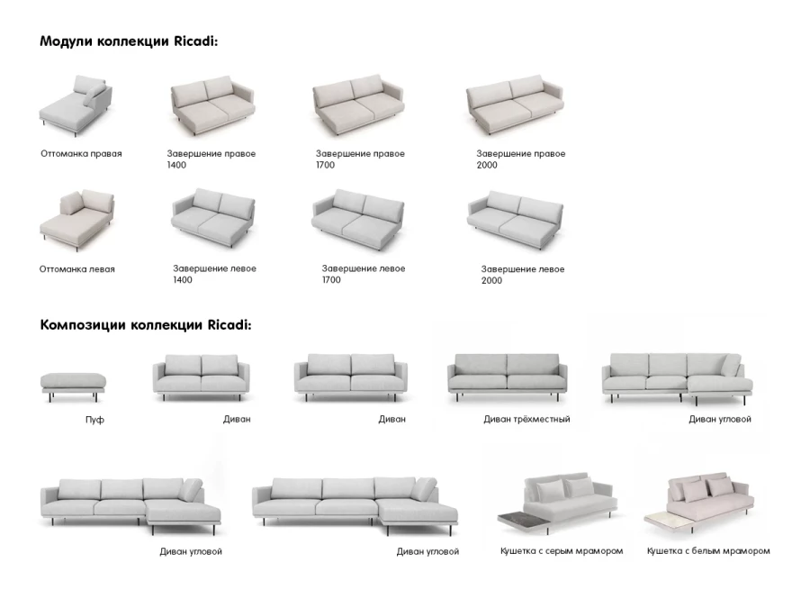 Диван Ricadi (изображение №4)